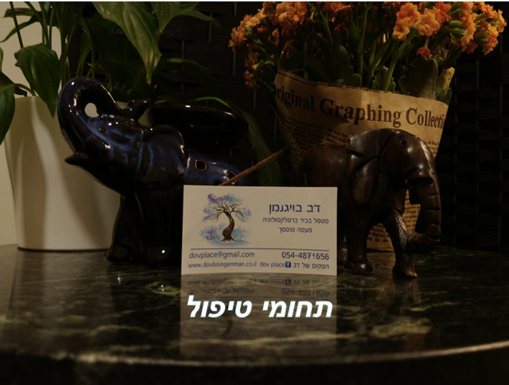 למידע על תחומי הטיפול לחצו כאן